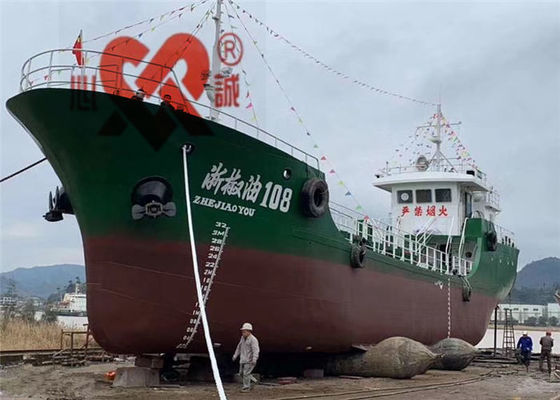 Διογκώσιμοι θαλάσσιοι αερόσακοι μπαλονιών προώθησης σκαφών 1.2m διάμετρος για Tugboat