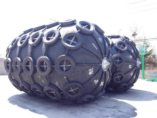 Πνευματικό θαλάσσιο προφυλακτήρα Xincheng 0101 3.3x6.5m Μαύρο Φυσικό Καουτσούκ