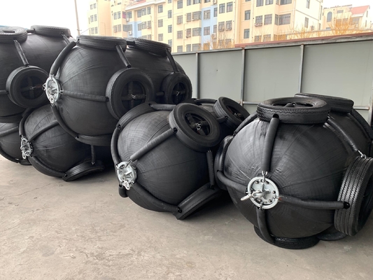 Πλοίο 50kPa 80kPa Yokohama Marine Fender με περίοδο εγγύησης 2 ετών