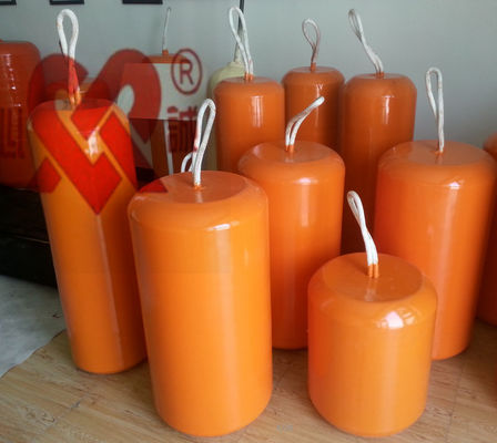 Σκληρό φούσκα EVA γεμάτο Fender / Pu Marine Boat Fender πυκνότητα Φούσκα PVC χαρακτηριστικά για εύκολη εγκατάσταση