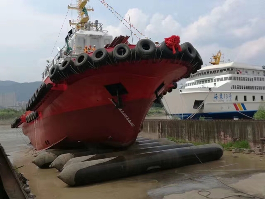 Προσαρμοσμένο μέγεθος Marine Salvage Airbags Υποστήριξη Προσαρμογή