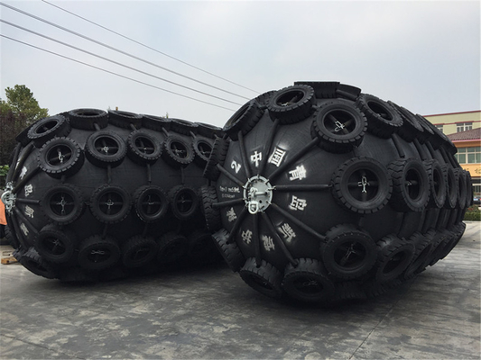 Πνευματικό θαλάσσιο προφυλακτήρα Xincheng 0101 3.3x6.5m Μαύρο Φυσικό Καουτσούκ
