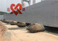 Επισκευή σκαφών που κυλά τους θαλάσσιους λαστιχένιους αερόσακους διογκώσιμους με τη διάμετρο 1.8m