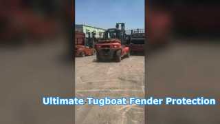 Tugboat λαστιχένιο κιγκλίδωμα